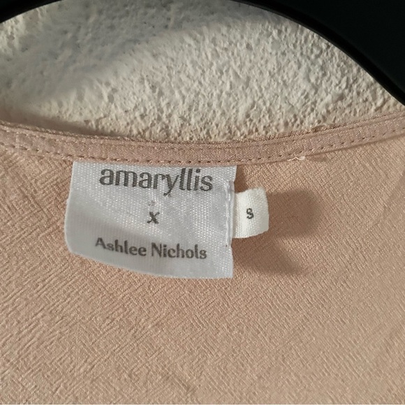 Amaryllis x Ashlee Nichols Dolman sleeve Button Front Babydoll Dress Sz Small - Picture 6 of 11